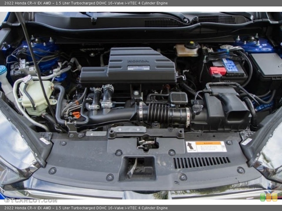 1.5 Liter Turbocharged DOHC 16-Valve i-VTEC 4 Cylinder Engine for the 2022 Honda CR-V #144035634