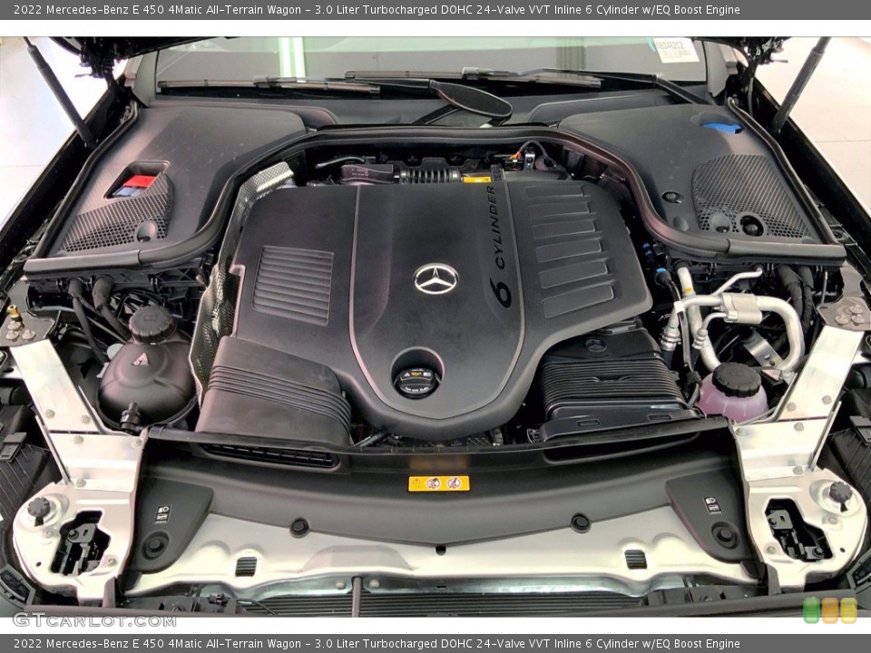 3.0 Liter Turbocharged DOHC 24-Valve VVT Inline 6 Cylinder w/EQ Boost Engine for the 2022 Mercedes-Benz E #144039475