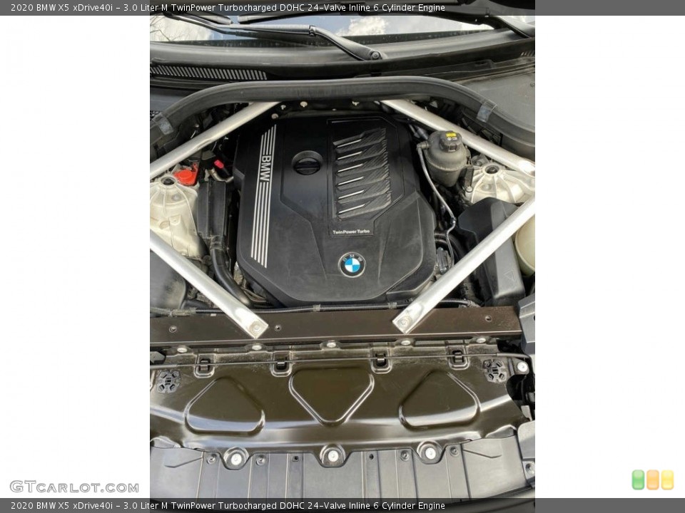 3.0 Liter M TwinPower Turbocharged DOHC 24-Valve Inline 6 Cylinder Engine for the 2020 BMW X5 #144049150