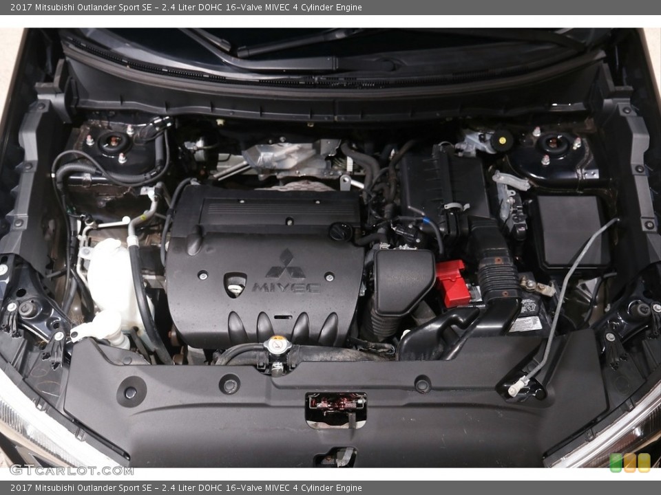 2.4 Liter DOHC 16-Valve MIVEC 4 Cylinder 2017 Mitsubishi Outlander Sport Engine