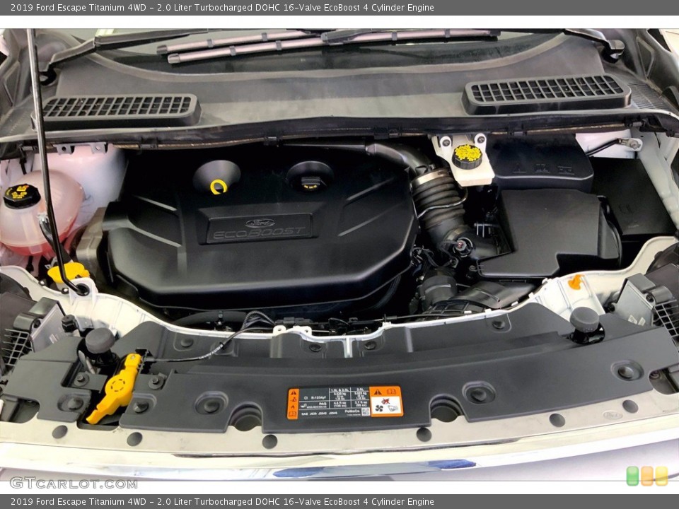 2.0 Liter Turbocharged DOHC 16-Valve EcoBoost 4 Cylinder 2019 Ford Escape Engine