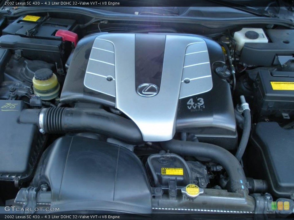4.3 Liter DOHC 32-Valve VVT-i V8 Engine for the 2002 Lexus SC #14405598