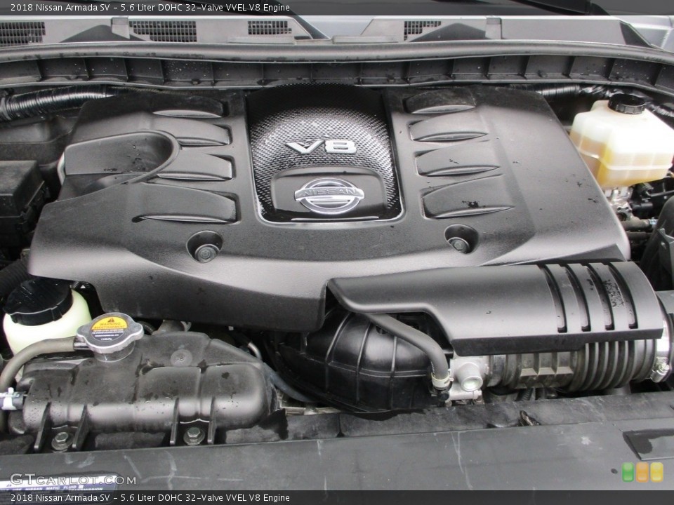 5.6 Liter DOHC 32-Valve VVEL V8 Engine for the 2018 Nissan Armada #144059791