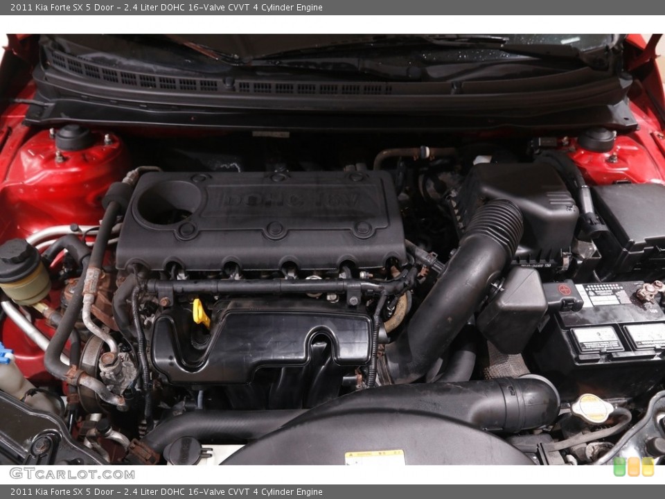 2.4 Liter DOHC 16-Valve CVVT 4 Cylinder Engine for the 2011 Kia Forte #144062916
