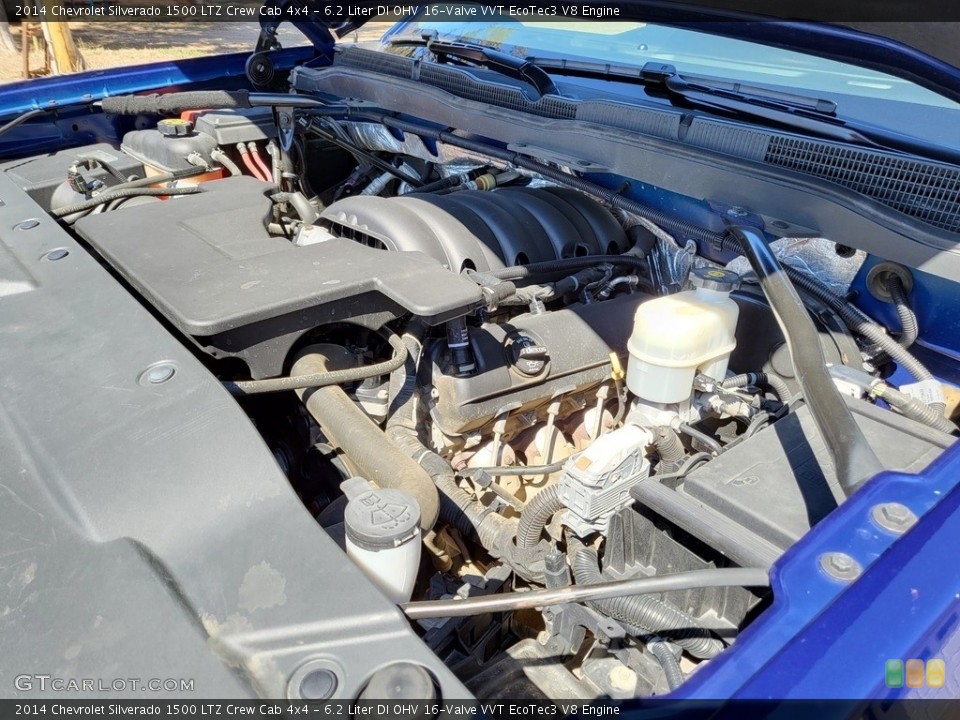 6.2 Liter DI OHV 16-Valve VVT EcoTec3 V8 Engine for the 2014 Chevrolet Silverado 1500 #144064788