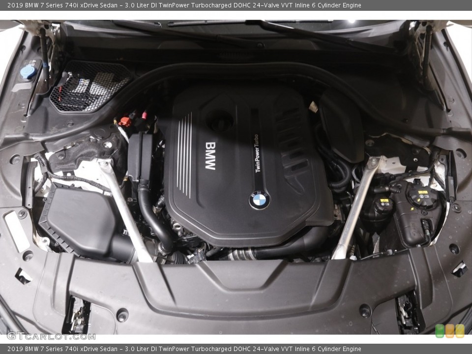 3.0 Liter DI TwinPower Turbocharged DOHC 24-Valve VVT Inline 6 Cylinder Engine for the 2019 BMW 7 Series #144065952