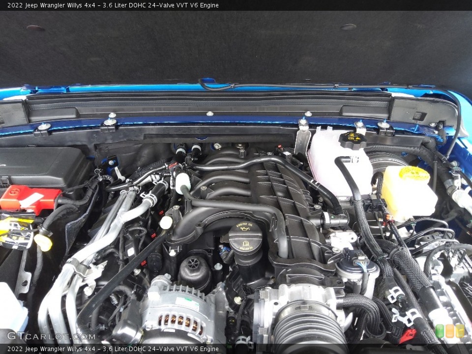 3.6 Liter DOHC 24-Valve VVT V6 Engine for the 2022 Jeep Wrangler #144071114