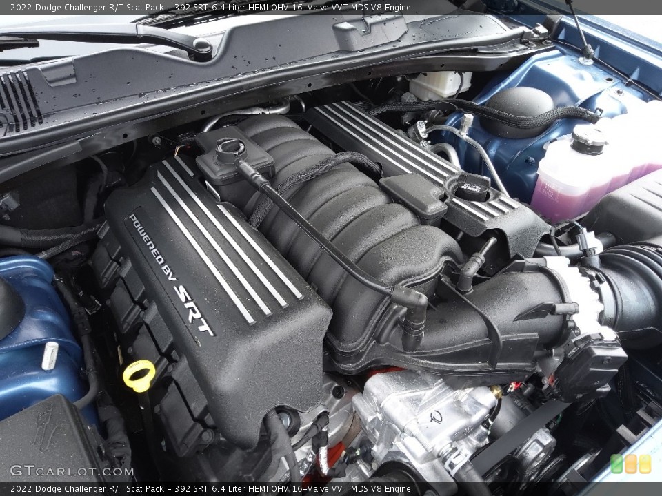 392 SRT 6.4 Liter HEMI OHV 16-Valve VVT MDS V8 Engine for the 2022 Dodge Challenger #144071990