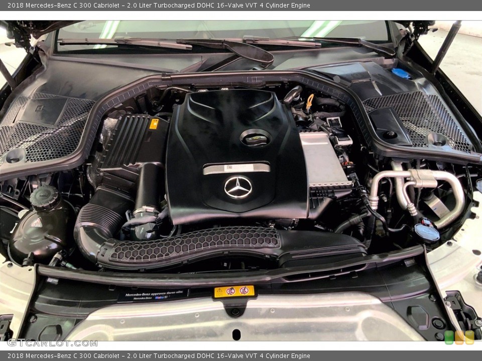 2.0 Liter Turbocharged DOHC 16-Valve VVT 4 Cylinder Engine for the 2018 Mercedes-Benz C #144079991