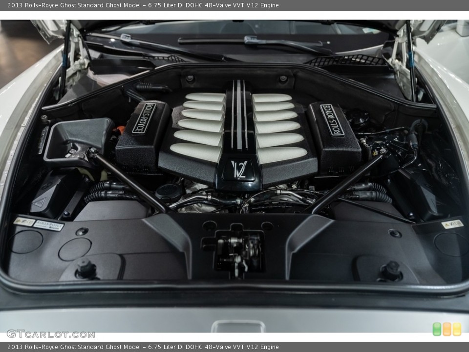 6.75 Liter DI DOHC 48-Valve VVT V12 2013 Rolls-Royce Ghost Engine