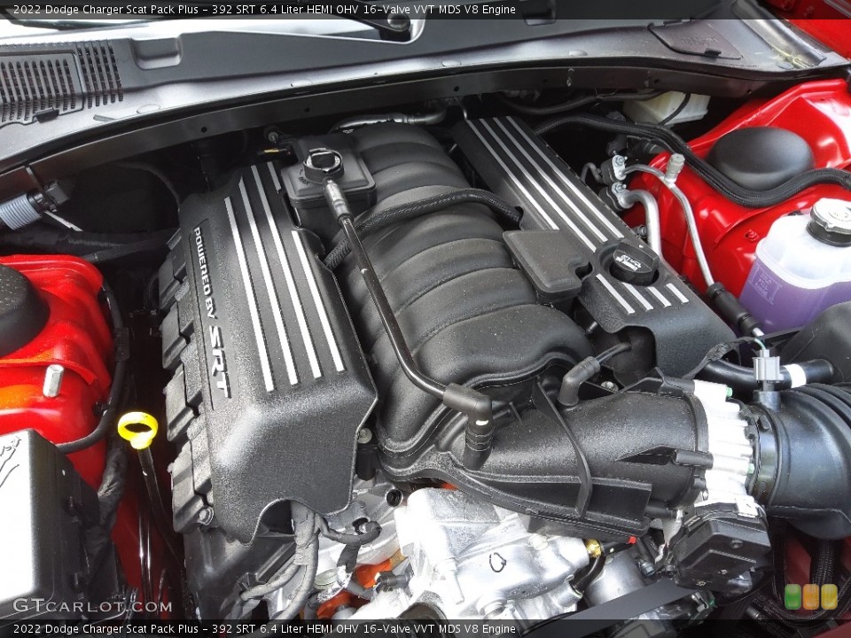 392 SRT 6.4 Liter HEMI OHV 16-Valve VVT MDS V8 Engine for the 2022 Dodge Charger #144081104