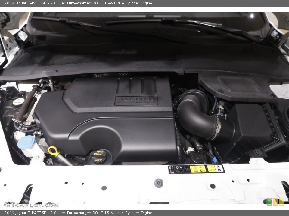 2.0 Liter Turbocharged DOHC 16-Valve 4 Cylinder 2019 Jaguar E-PACE Engine