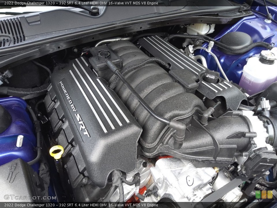 392 SRT 6.4 Liter HEMI OHV 16-Valve VVT MDS V8 Engine for the 2022 Dodge Challenger #144091139