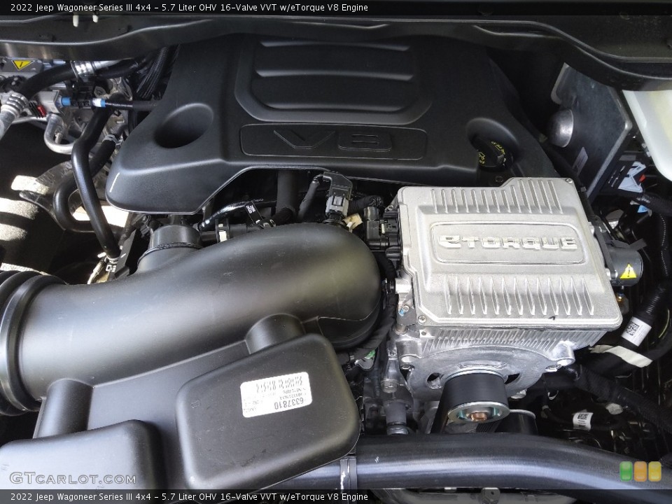 5.7 Liter OHV 16-Valve VVT w/eTorque V8 Engine for the 2022 Jeep Wagoneer #144097064