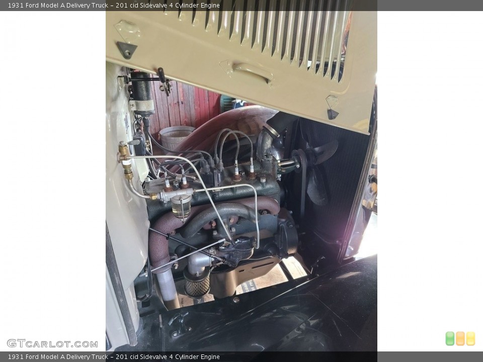 201 cid Sidevalve 4 Cylinder Engine for the 1931 Ford Model A #144104553