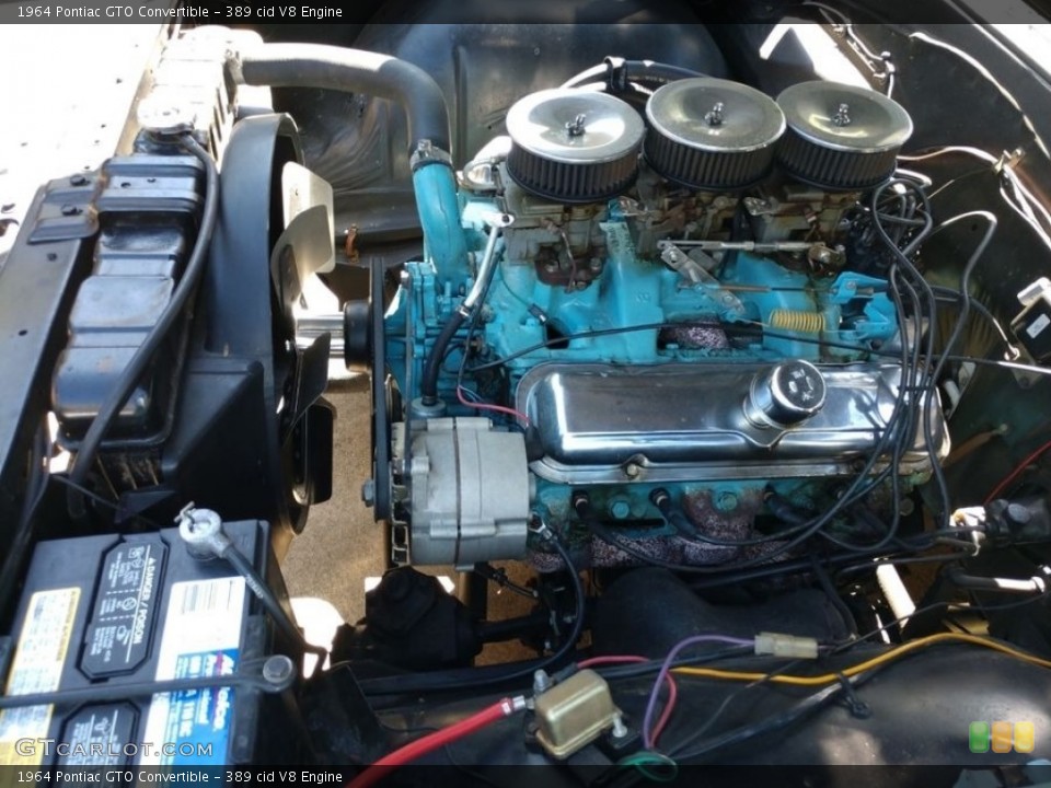 389 cid V8 Engine for the 1964 Pontiac GTO #144116200