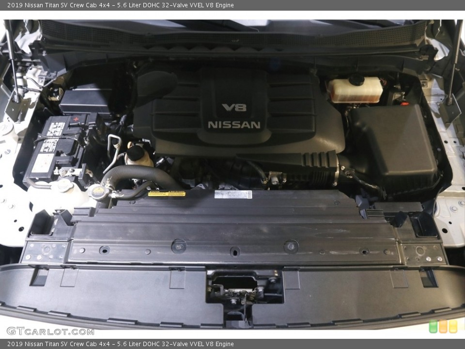 5.6 Liter DOHC 32-Valve VVEL V8 Engine for the 2019 Nissan Titan #144119748