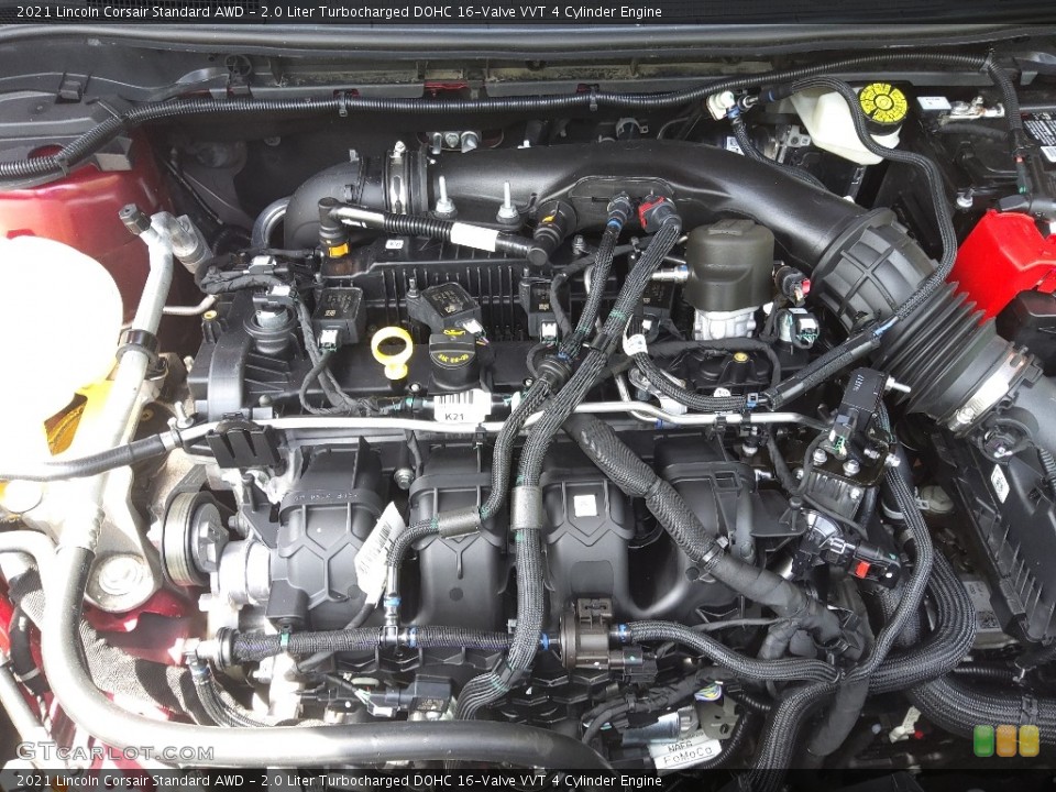 2.0 Liter Turbocharged DOHC 16-Valve VVT 4 Cylinder Engine for the 2021 Lincoln Corsair #144120303