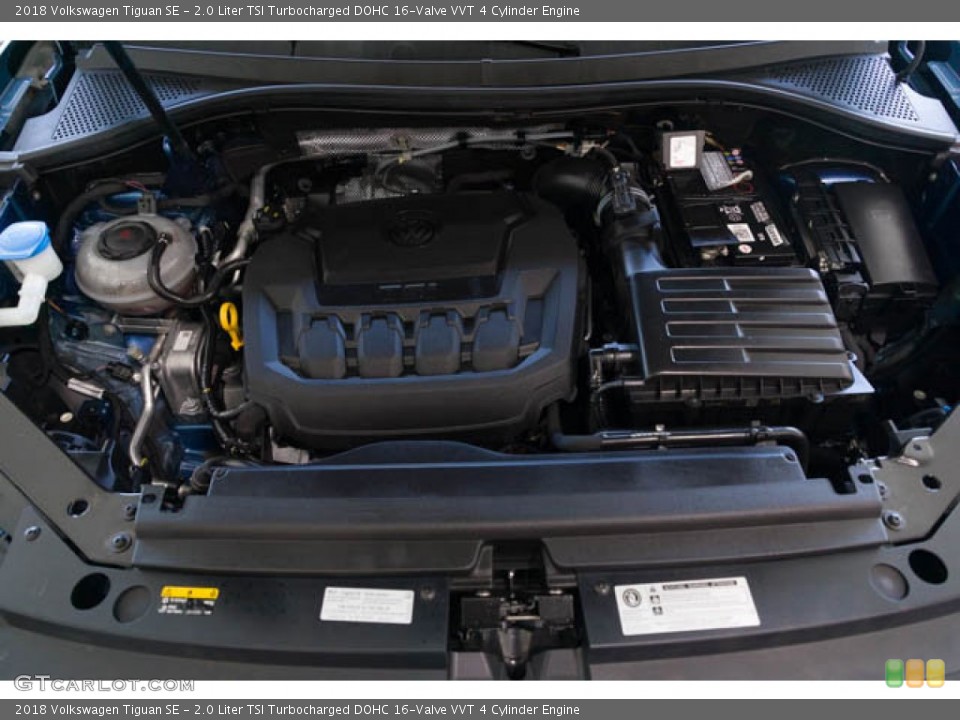 2.0 Liter TSI Turbocharged DOHC 16-Valve VVT 4 Cylinder Engine for the 2018 Volkswagen Tiguan #144127397