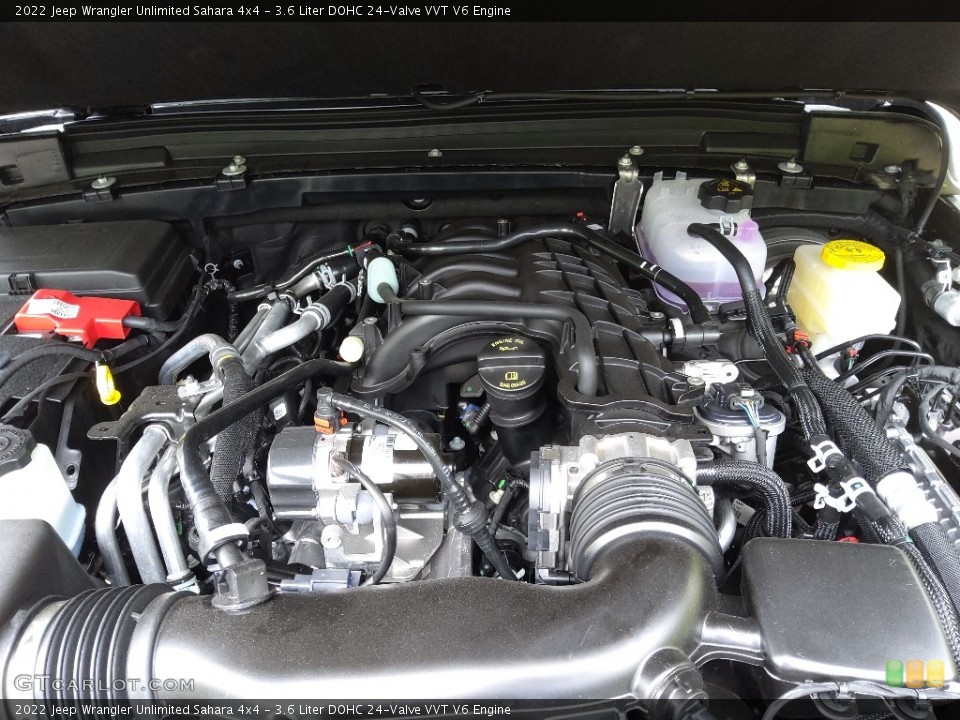 3.6 Liter DOHC 24-Valve VVT V6 Engine for the 2022 Jeep Wrangler Unlimited #144127505