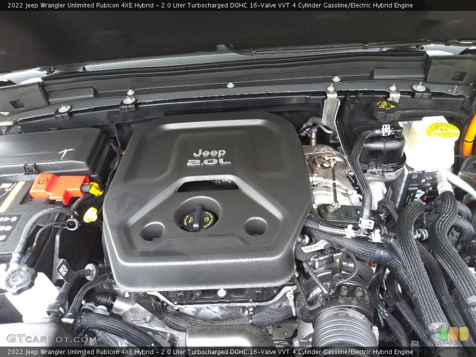 2.0 Liter Turbocharged DOHC 16-Valve VVT 4 Cylinder Gasoline/Electric Hybrid Engine for the 2022 Jeep Wrangler Unlimited #144128459