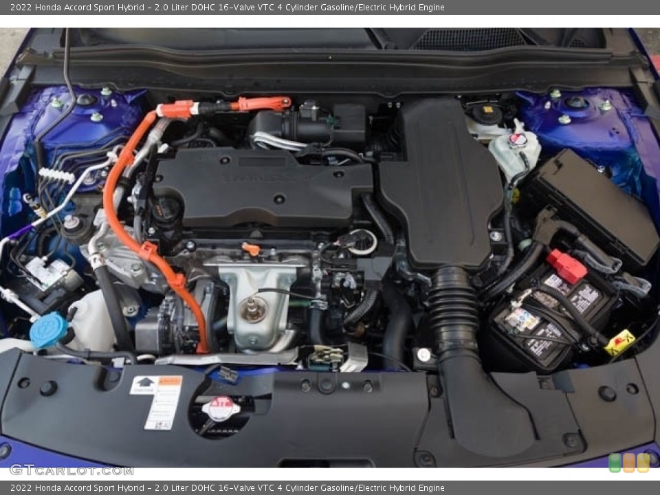 2.0 Liter DOHC 16-Valve VTC 4 Cylinder Gasoline/Electric Hybrid Engine for the 2022 Honda Accord #144140379