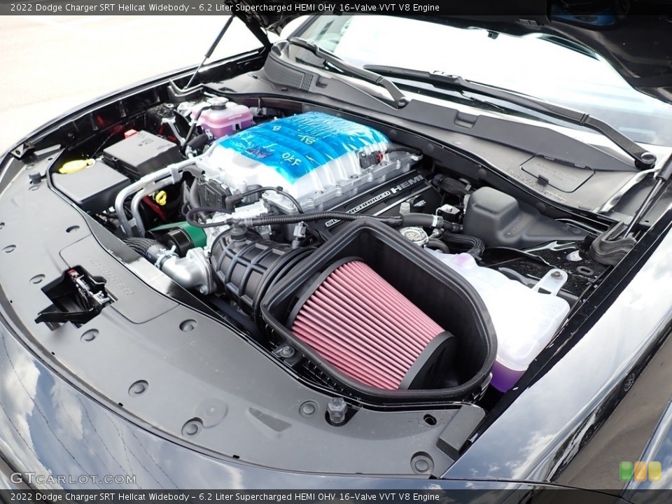 6.2 Liter Supercharged HEMI OHV 16-Valve VVT V8 Engine for the 2022 Dodge Charger #144146682