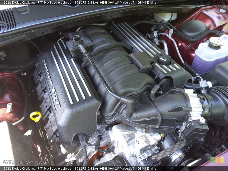 392 SRT 6.4 Liter HEMI OHV 16-Valve VVT MDS V8 Engine for the 2022 Dodge Challenger #144148140