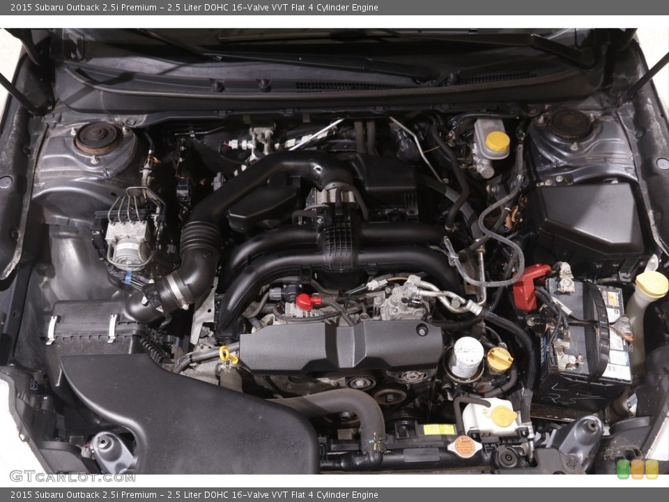 2.5 Liter DOHC 16-Valve VVT Flat 4 Cylinder Engine for the 2015 Subaru Outback #144149601