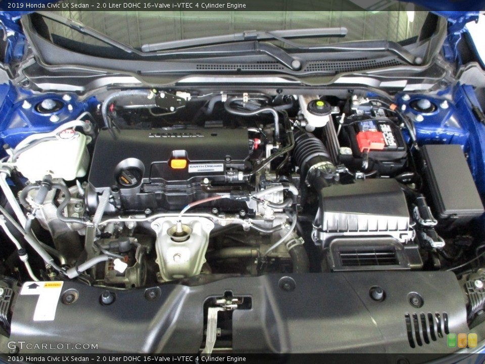 2.0 Liter DOHC 16-Valve i-VTEC 4 Cylinder Engine for the 2019 Honda Civic #144150636