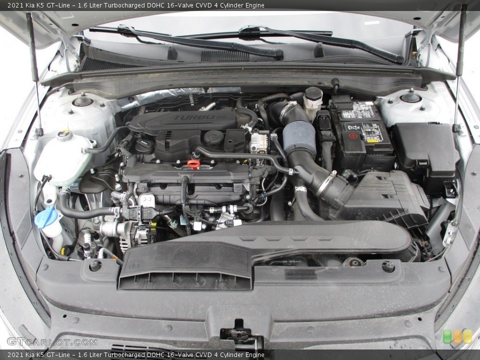 1.6 Liter Turbocharged DOHC 16-Valve CVVD 4 Cylinder Engine for the 2021 Kia K5 #144152254