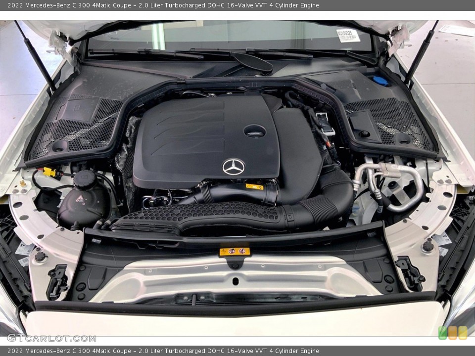 2.0 Liter Turbocharged DOHC 16-Valve VVT 4 Cylinder 2022 Mercedes-Benz C Engine