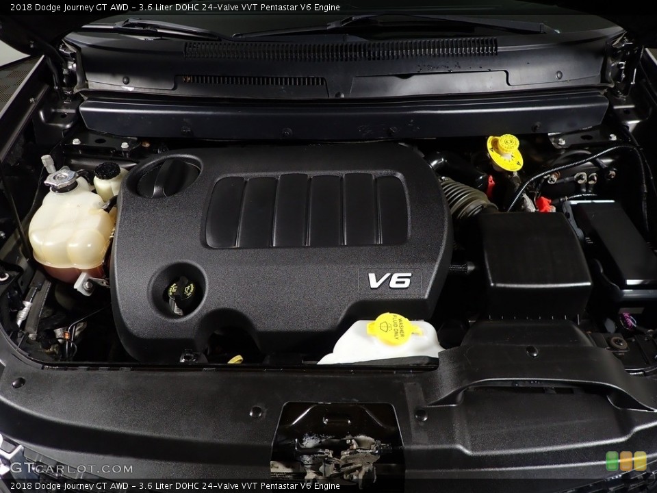 3.6 Liter DOHC 24-Valve VVT Pentastar V6 Engine for the 2018 Dodge Journey #144177022
