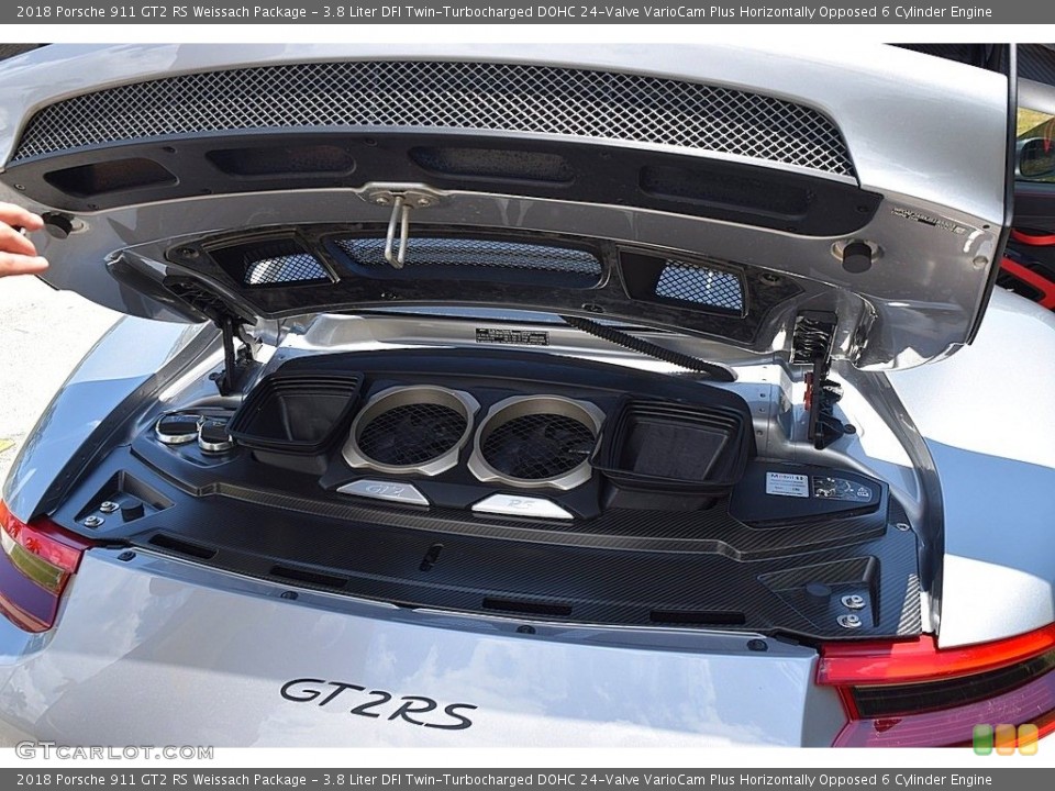 3.8 Liter DFI Twin-Turbocharged DOHC 24-Valve VarioCam Plus Horizontally Opposed 6 Cylinder Engine for the 2018 Porsche 911 #144185319