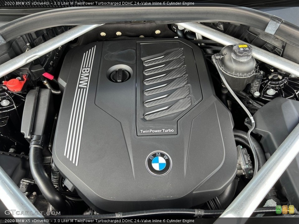3.0 Liter M TwinPower Turbocharged DOHC 24-Valve Inline 6 Cylinder Engine for the 2020 BMW X5 #144188688