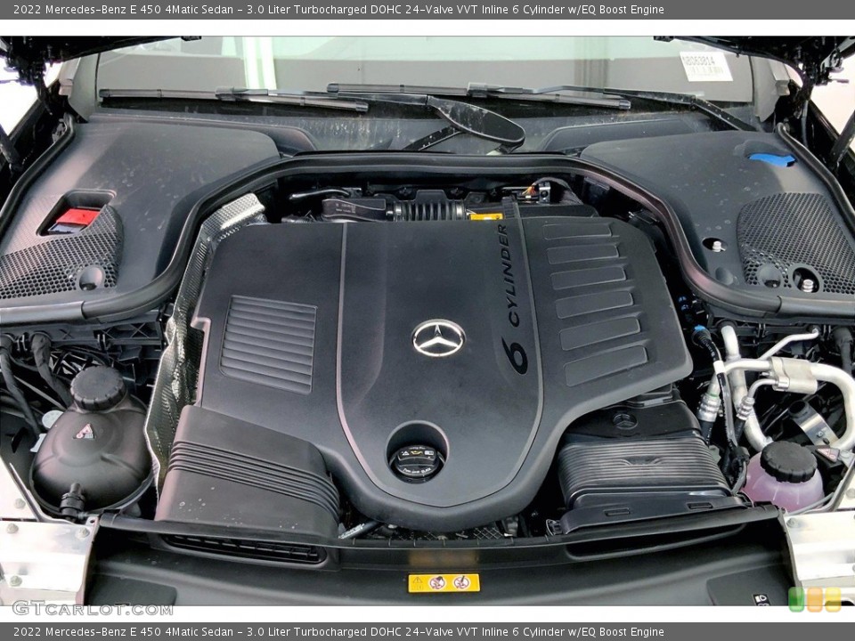 3.0 Liter Turbocharged DOHC 24-Valve VVT Inline 6 Cylinder w/EQ Boost Engine for the 2022 Mercedes-Benz E #144189654