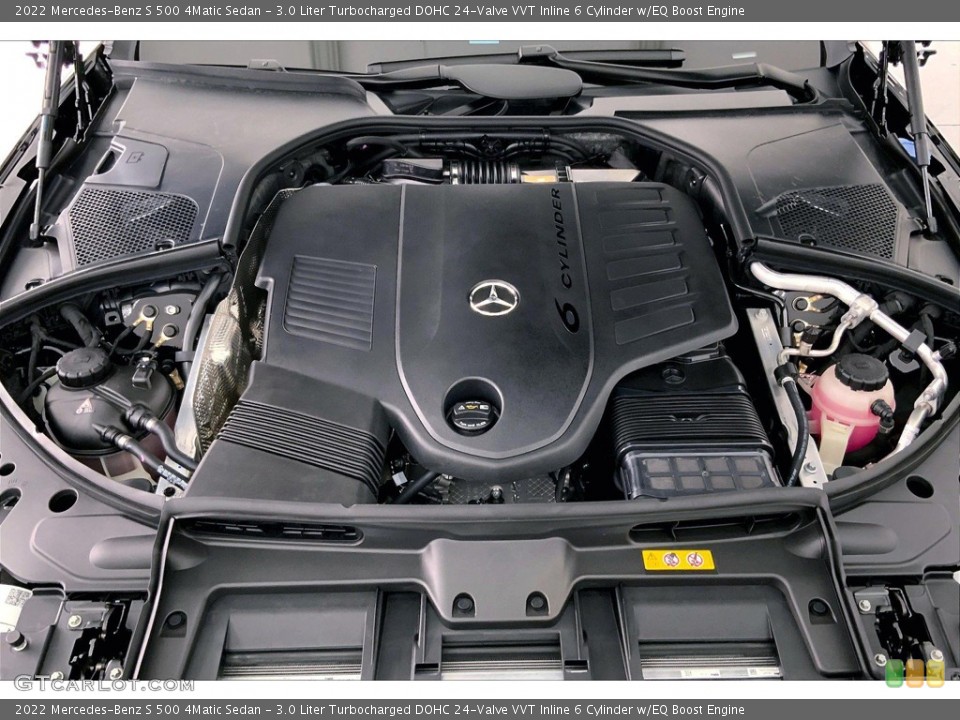 3.0 Liter Turbocharged DOHC 24-Valve VVT Inline 6 Cylinder w/EQ Boost Engine for the 2022 Mercedes-Benz S #144190836
