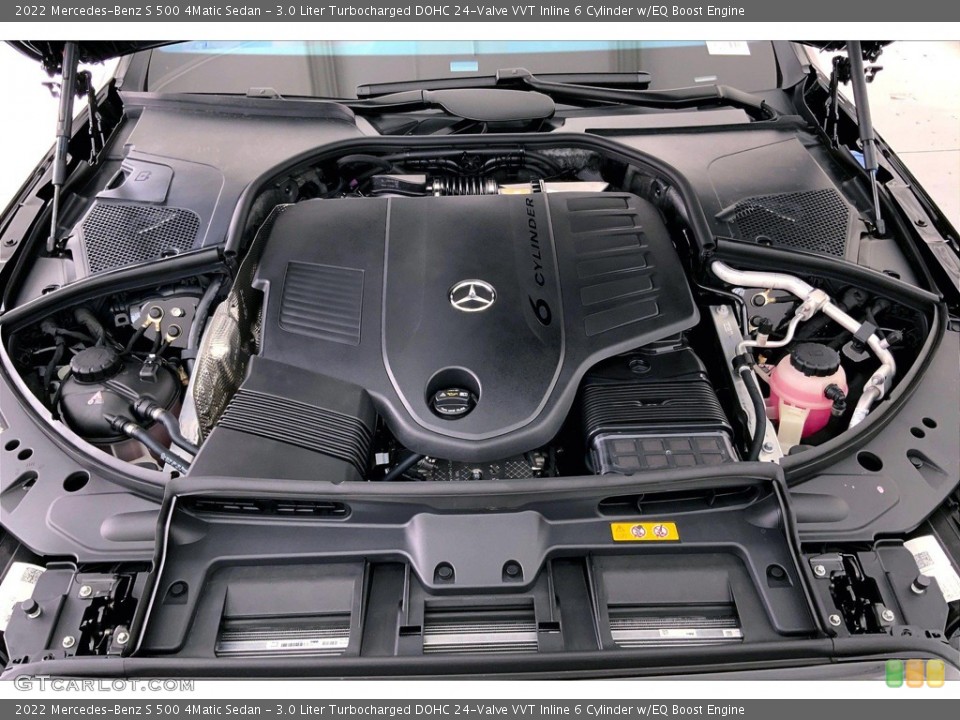 3.0 Liter Turbocharged DOHC 24-Valve VVT Inline 6 Cylinder w/EQ Boost Engine for the 2022 Mercedes-Benz S #144191175