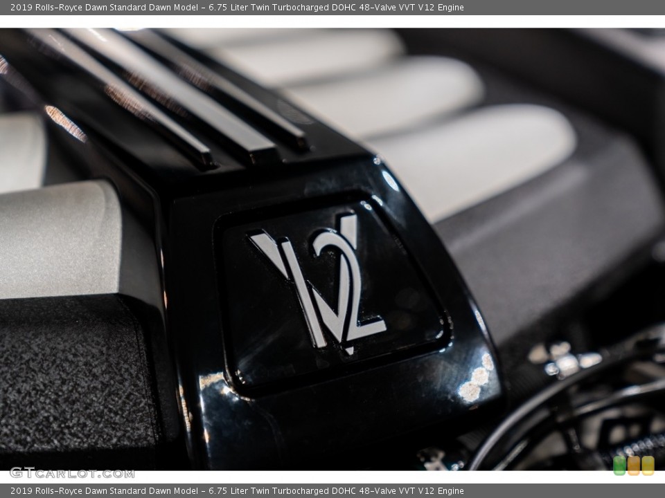 6.75 Liter Twin Turbocharged DOHC 48-Valve VVT V12 Engine for the 2019 Rolls-Royce Dawn #144192906