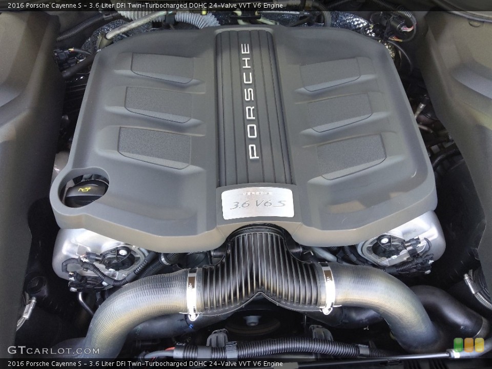 3.6 Liter DFI Twin-Turbocharged DOHC 24-Valve VVT V6 Engine for the 2016 Porsche Cayenne #144197280