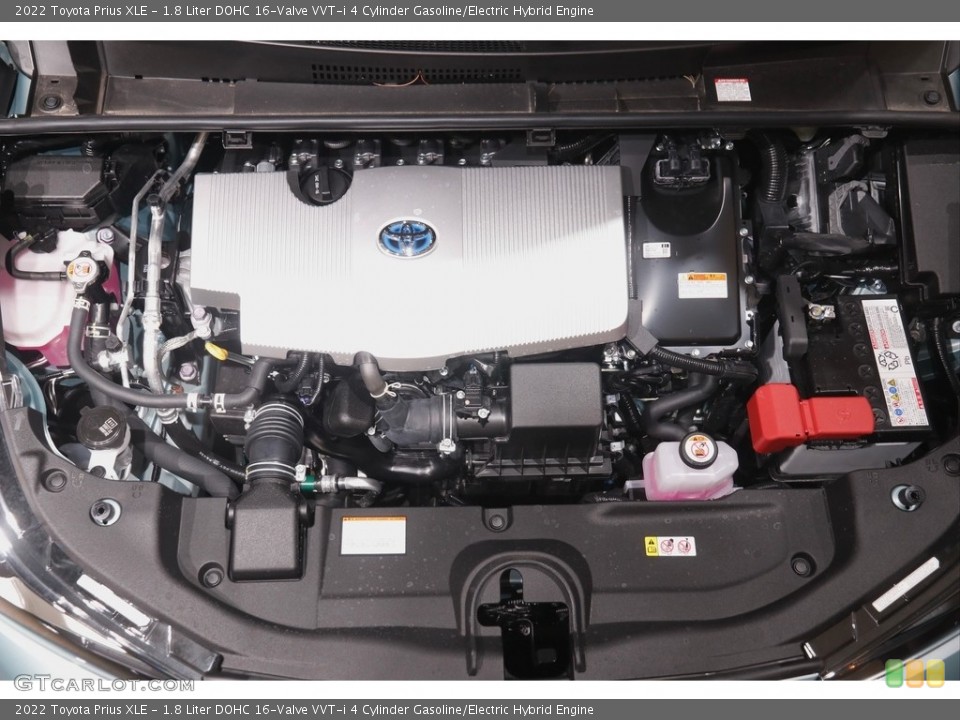 1.8 Liter DOHC 16-Valve VVT-i 4 Cylinder Gasoline/Electric Hybrid Engine for the 2022 Toyota Prius #144201657