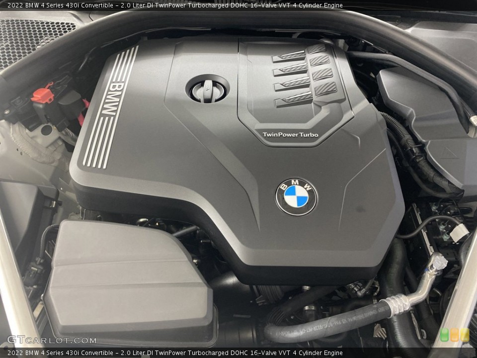 2.0 Liter DI TwinPower Turbocharged DOHC 16-Valve VVT 4 Cylinder Engine for the 2022 BMW 4 Series #144203541