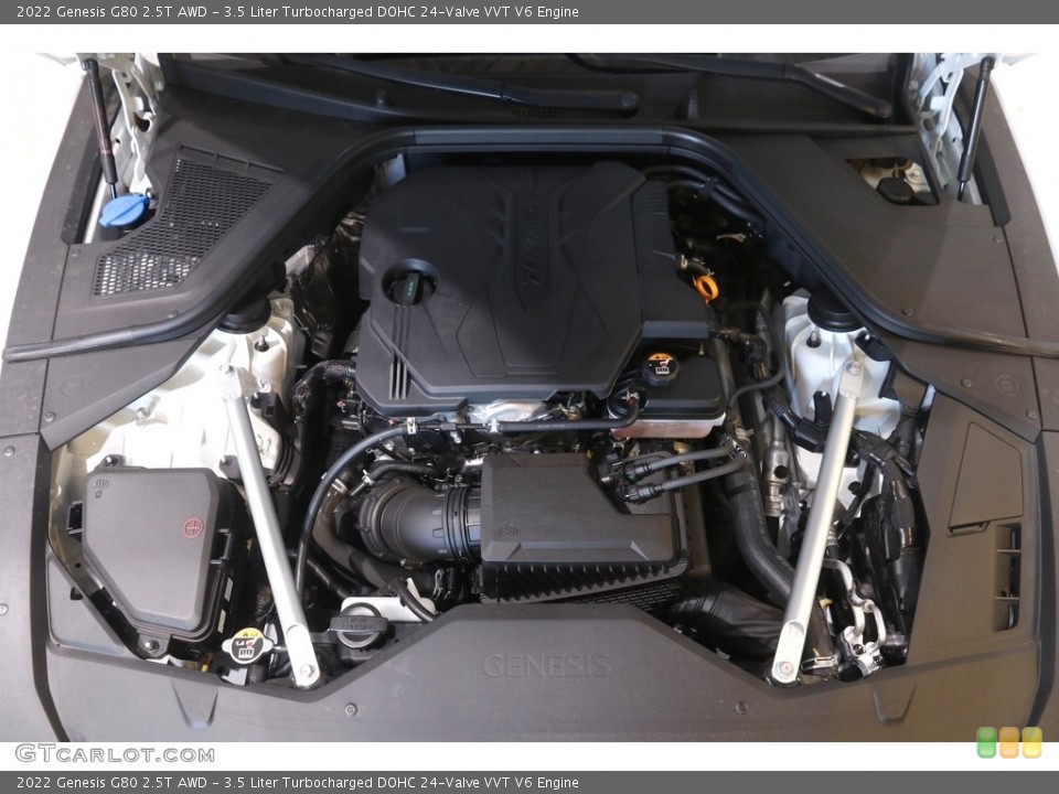 3.5 Liter Turbocharged DOHC 24-Valve VVT V6 Engine for the 2022 Genesis G80 #144209886
