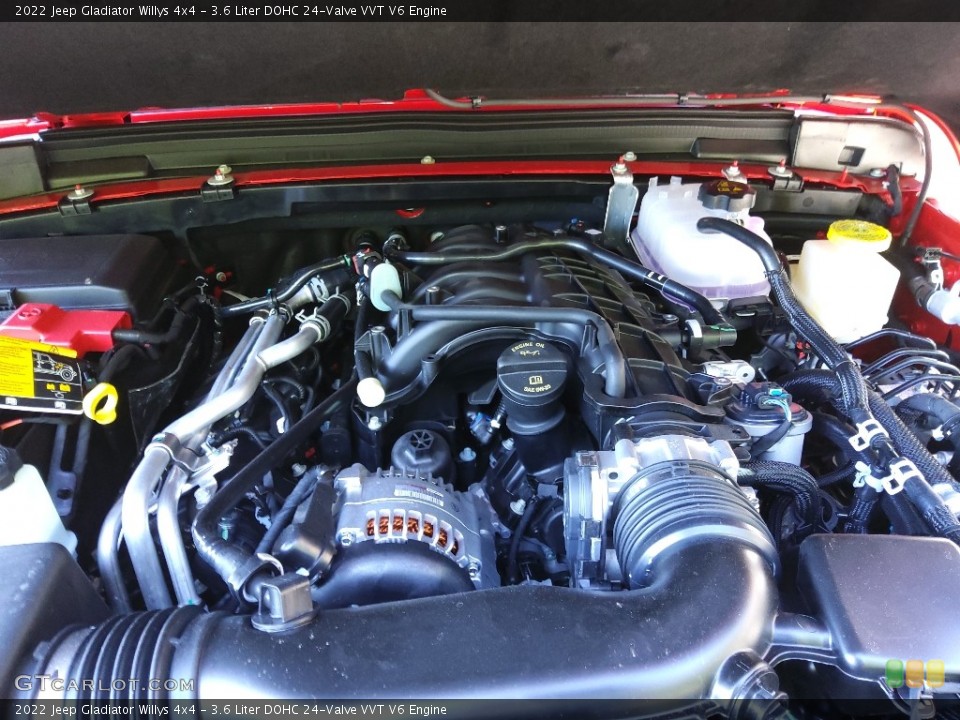 3.6 Liter DOHC 24-Valve VVT V6 Engine for the 2022 Jeep Gladiator #144213066