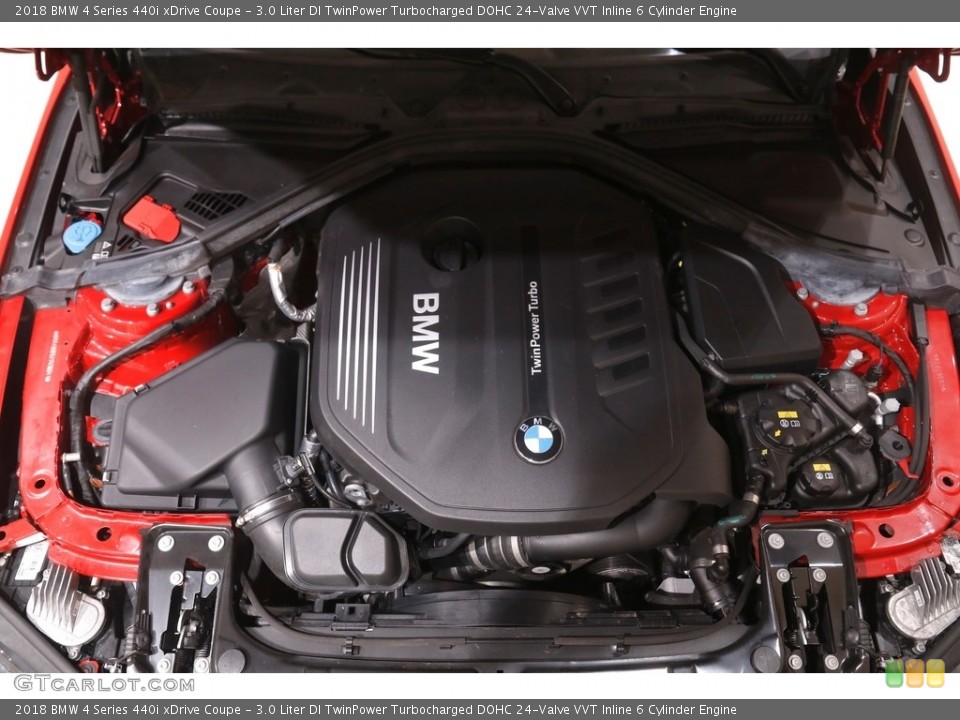 3.0 Liter DI TwinPower Turbocharged DOHC 24-Valve VVT Inline 6 Cylinder Engine for the 2018 BMW 4 Series #144213135