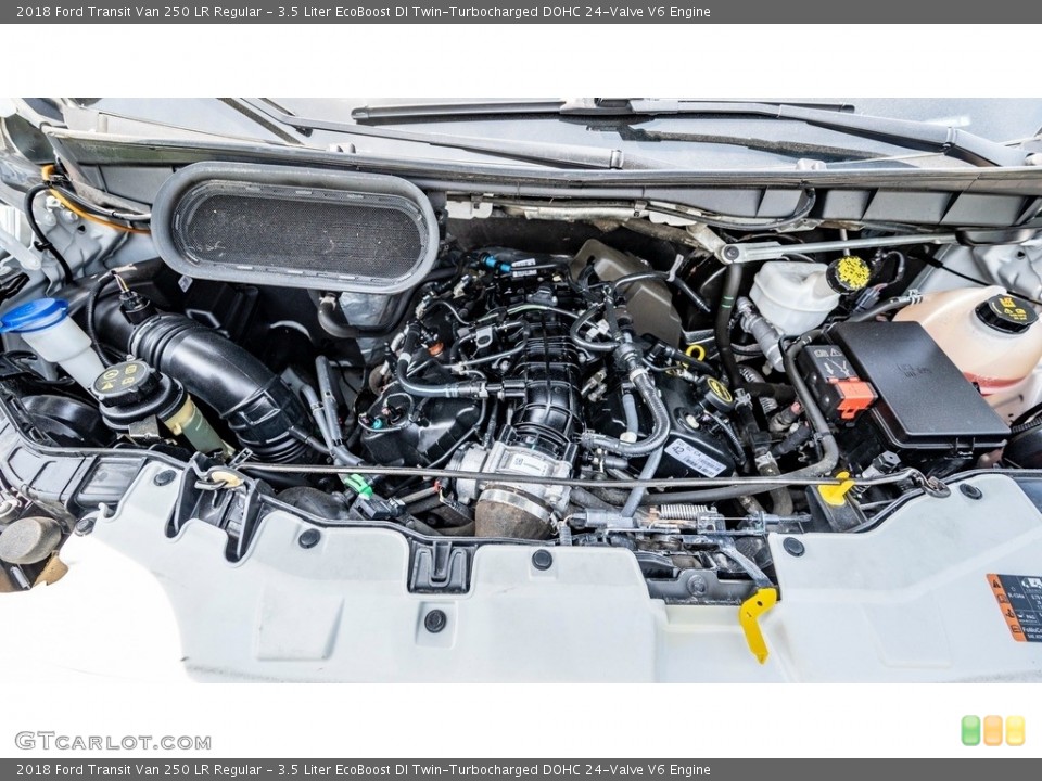 3.5 Liter EcoBoost DI Twin-Turbocharged DOHC 24-Valve V6 Engine for the 2018 Ford Transit #144214473