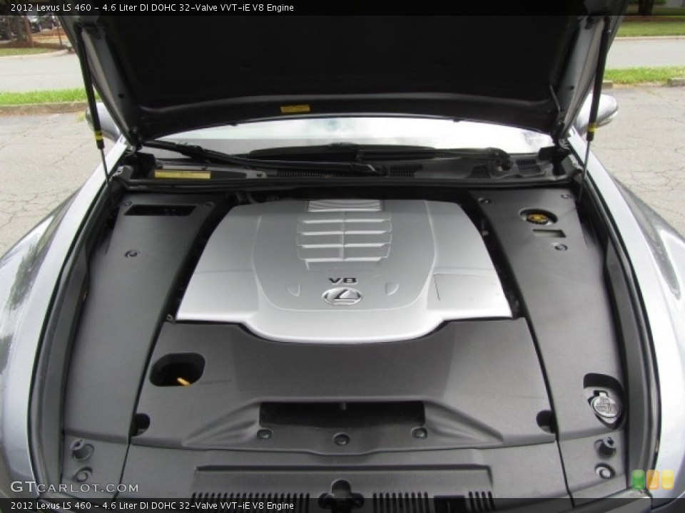 4.6 Liter DI DOHC 32-Valve VVT-iE V8 2012 Lexus LS Engine