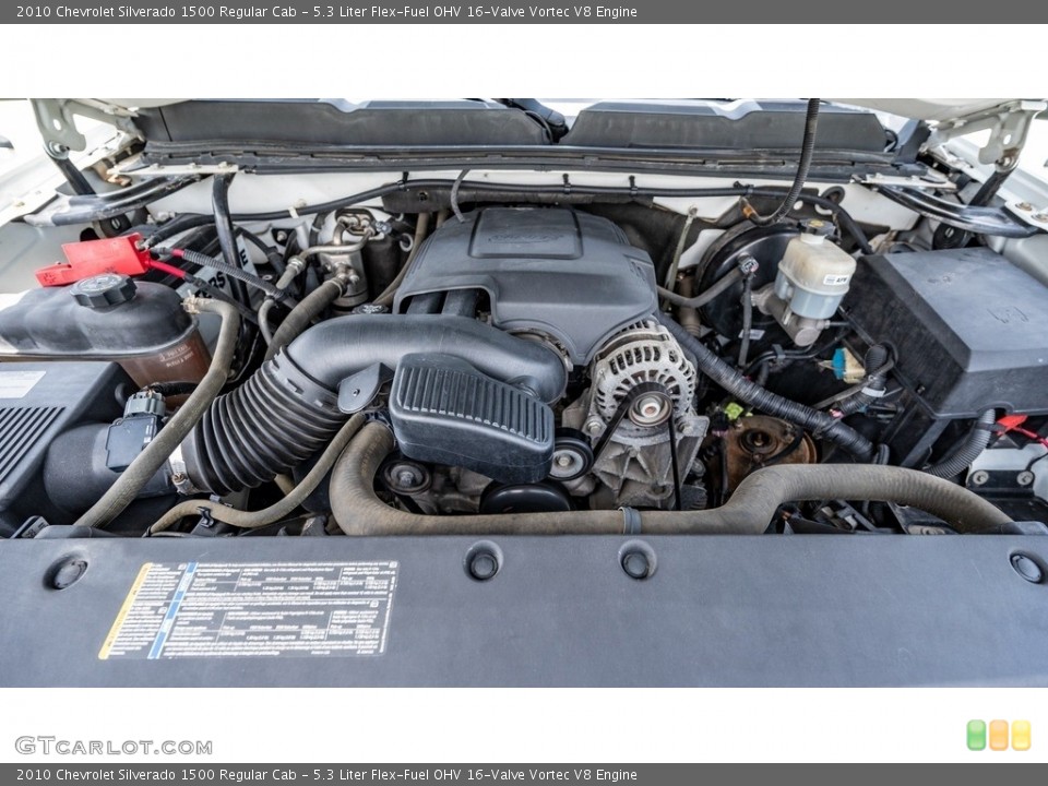5.3 Liter Flex-Fuel OHV 16-Valve Vortec V8 Engine for the 2010 Chevrolet Silverado 1500 #144223755