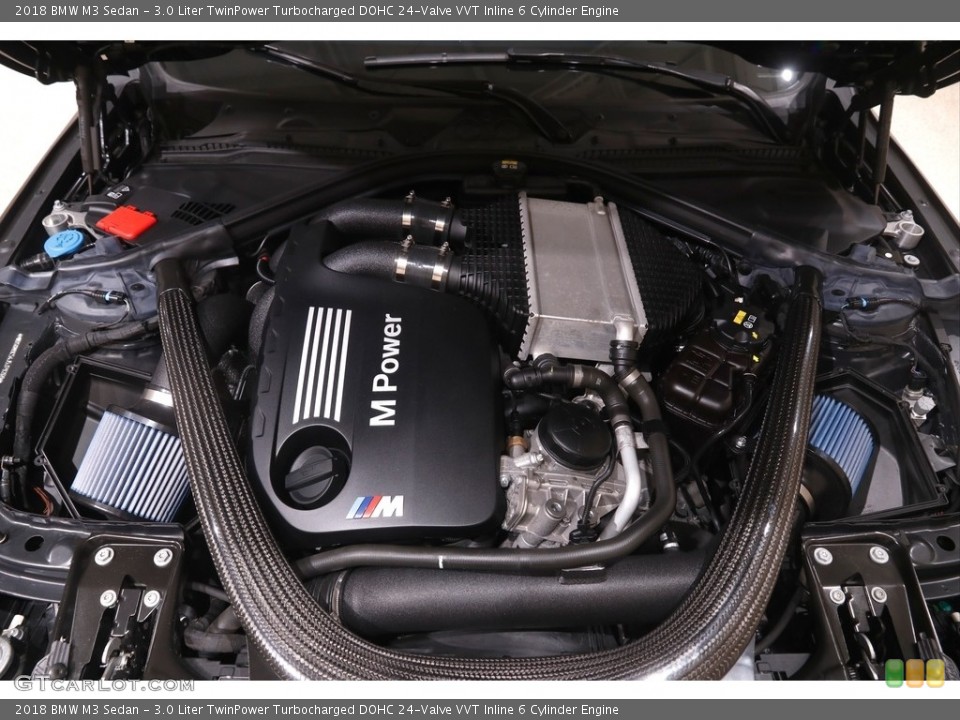 3.0 Liter TwinPower Turbocharged DOHC 24-Valve VVT Inline 6 Cylinder Engine for the 2018 BMW M3 #144224991