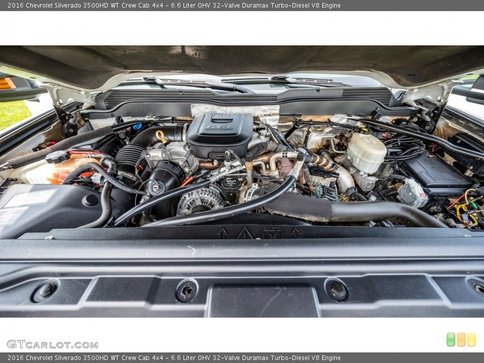 6.6 Liter OHV 32-Valve Duramax Turbo-Diesel V8 Engine for the 2016 Chevrolet Silverado 3500HD #144231186